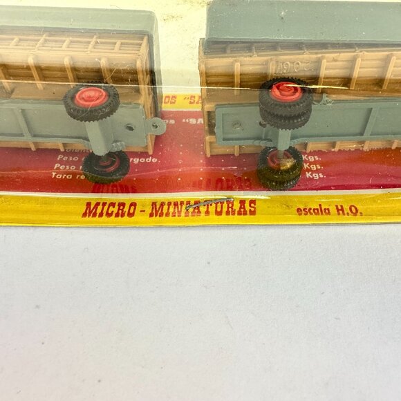Vintage EKO Micro-Miniaturas H.O. Scale Truck & Trailer Set - Picture 2 of 5